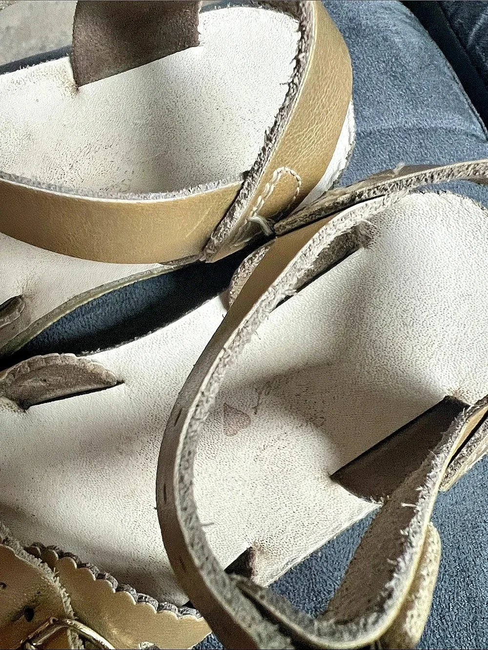Sun-San Sweetheart Sandals in Gold